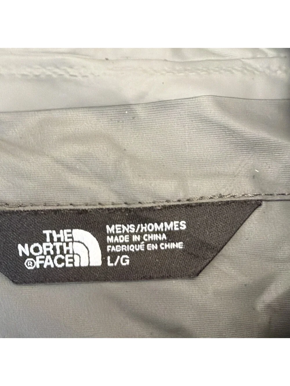 The North Face Men's Black Solid Hooded Full Zip Logo Softshell Jacket Size L